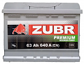 Аккумулятор для Mercedes - Benz ZUBR Premium NPR 63Ач 640А