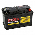 Аккумулятор для Chevrolet D20 Moll Kamina Start 80SR (580 090 068) 80Ач 680А