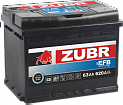 Аккумулятор для Jeep ZUBR EFB 63Ач 620А