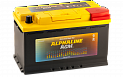 Аккумулятор для Geely Preface Alphaline AGM L4 (AX 580800) 80Ач 800А