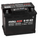 Аккумулятор для Volvo Moll AGM Start-Stop 60R 60Ач 640А